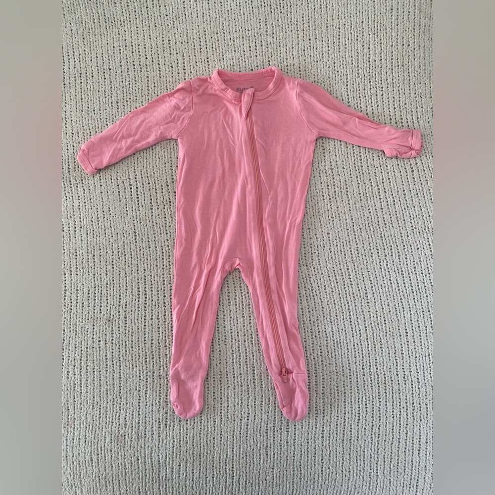 Kyte BABY Pink One Piece Footie